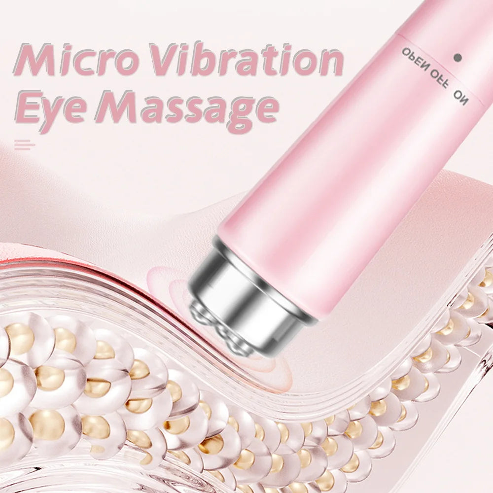 4 in 1 Electric Eye Massager Micro Vibration Facial Beauty Instrument
