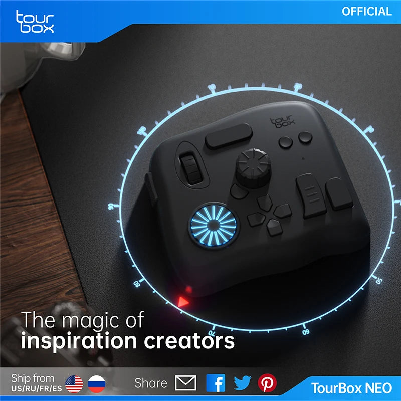 [OFFICIAL] Graphics Tablet Console TourBox NEO -