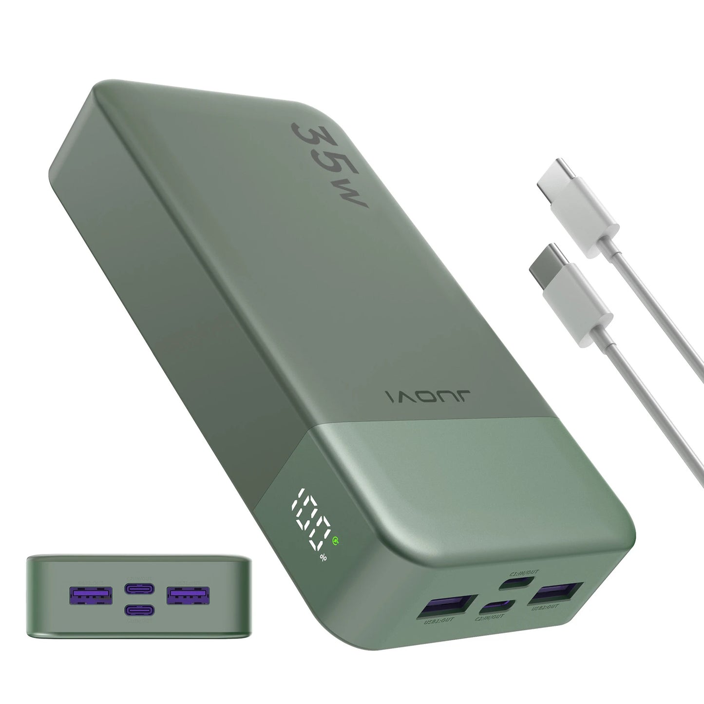 JUOVI Portable Power Bank, JUOVI 35W Portable Charger