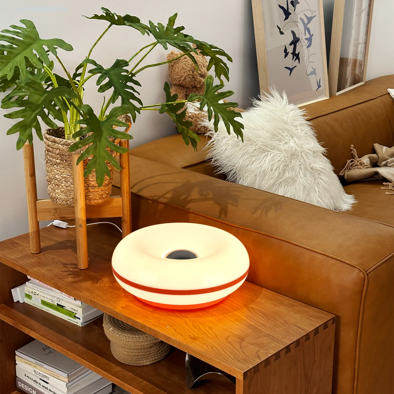 Bauhaus table lamp USB plug Bedroom Bedside Lamp