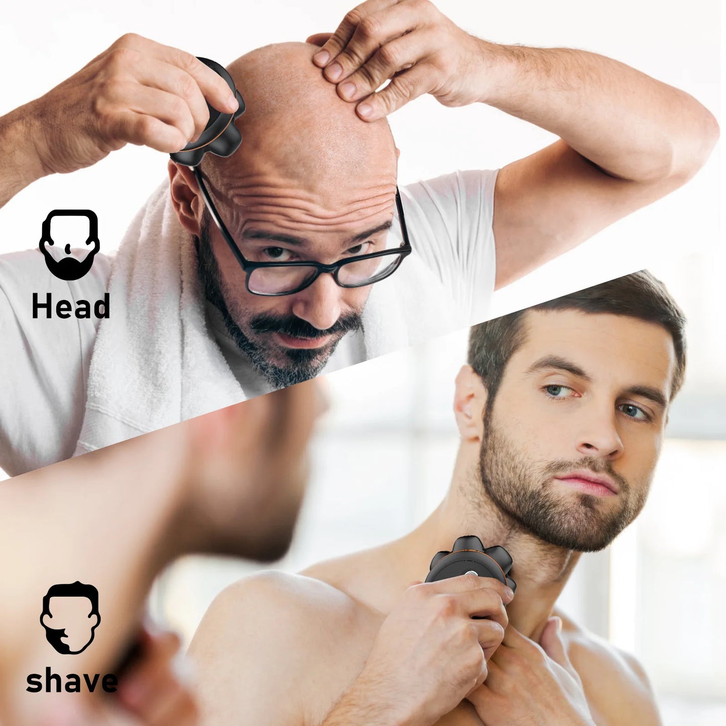 MAXGROOM 7D Head Shaver for Bald Men