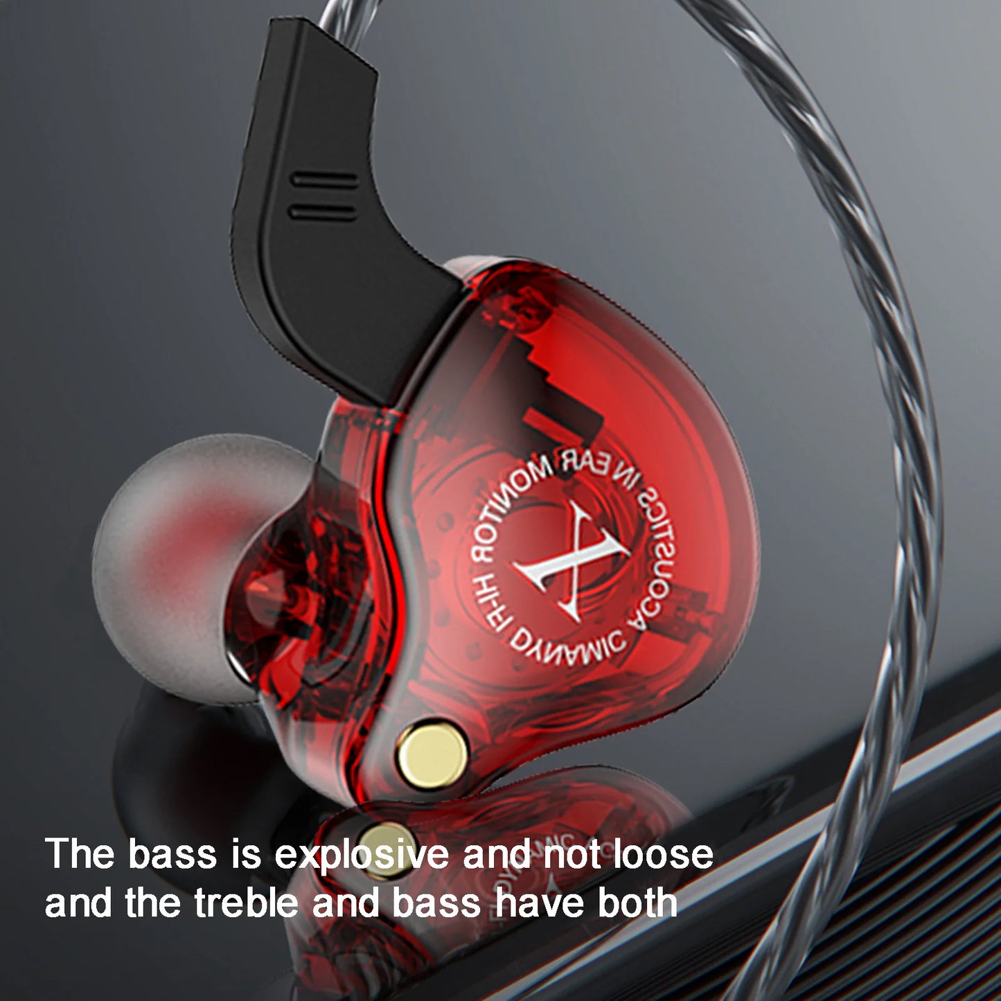 In-Ear Monitor Headphones Noise Isolation