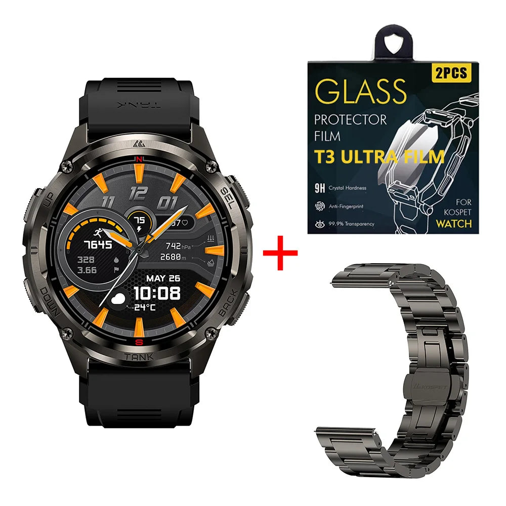 KOSPET TANK T3 Ultra 2 GPS Smart Watches Men