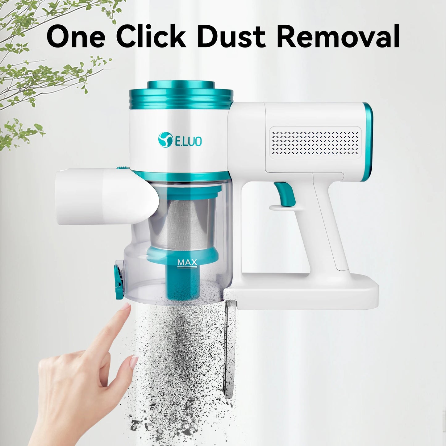 E.LUO Lightweight Vacuum Cleaner Handheld Cordless