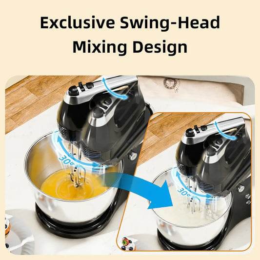 Multi Pro Mixer Stand Mixer 2-IN-1 Electric Kitchen Mixer