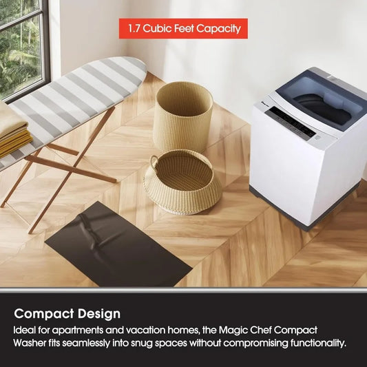 Magic Chef Top Load Washing Machine, Portable Washer