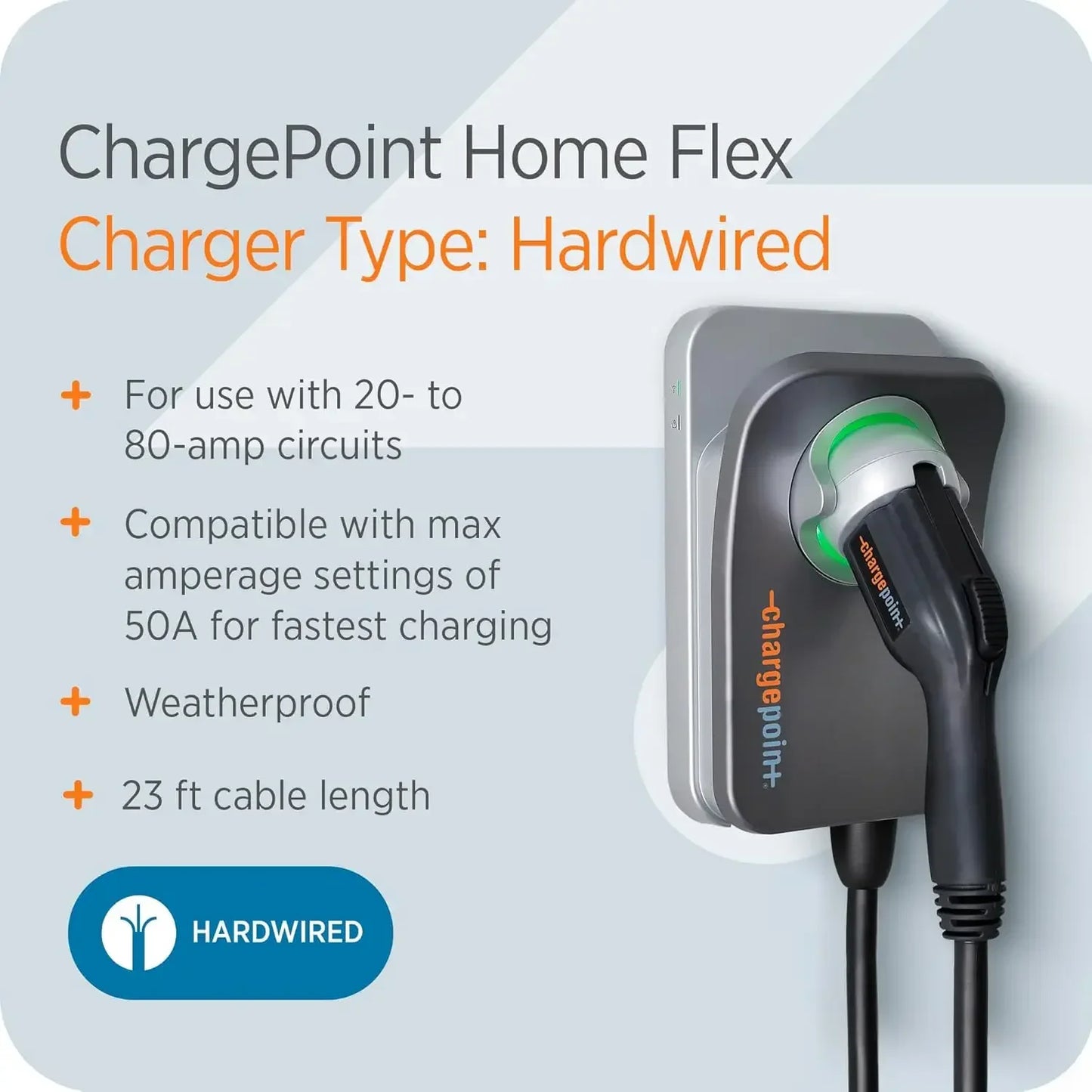 -Chargepoin+ HomeFlex Level 2 EV Charger J1772