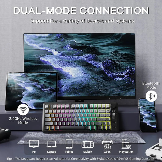 ATTACK SHARK M75 Wireless Membrane Gaming Keyboard