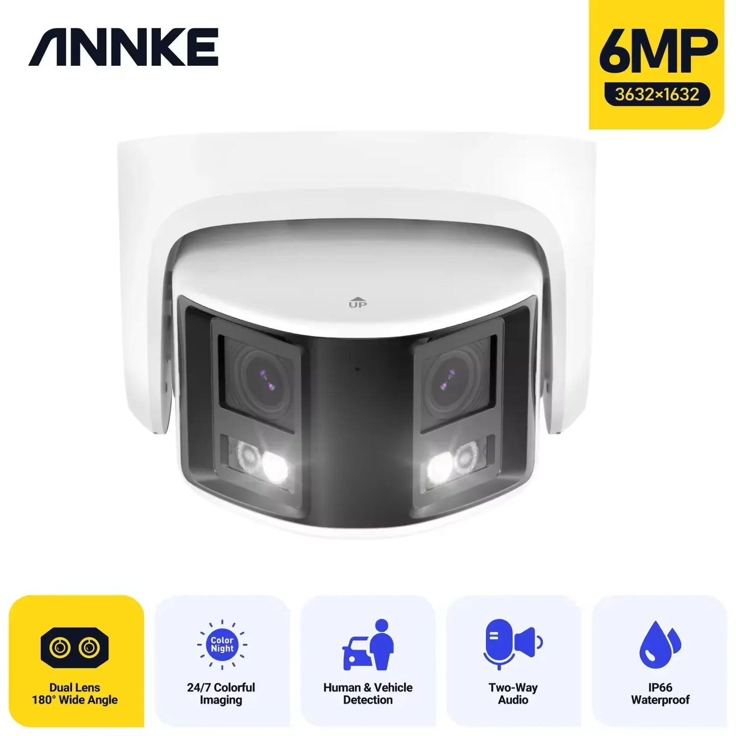 Annke 180° Panoramic Security Camera