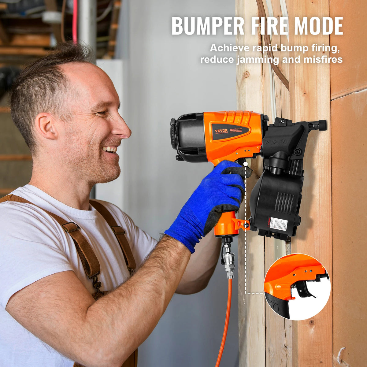 SucceBuy Coil Siding Nailer, Nail Gun