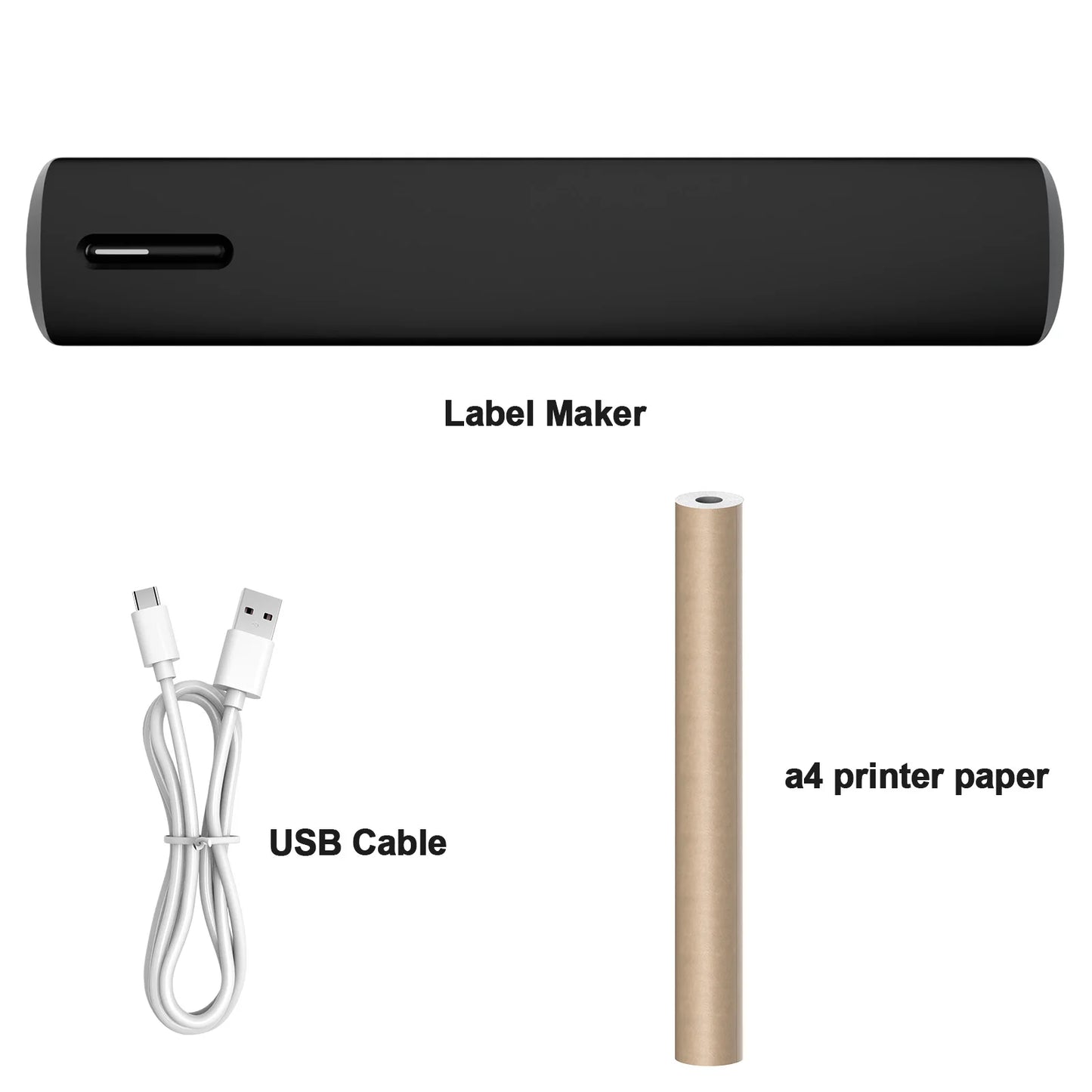 Portable Printer Wireless Inkless Thermal A4