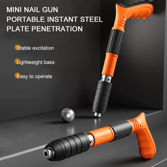 Mini Manual Steel Nail Gun Rivet Tool 5-Level Adjustable
