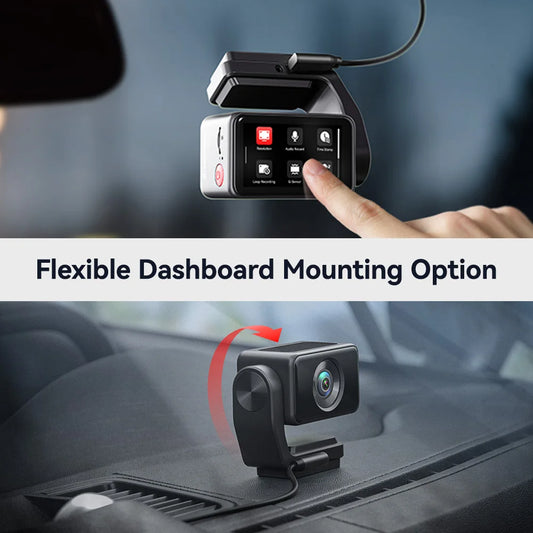 REDTIGER  A4 4k Dash Cam Front and Rear Drive Recorder GPS& 5G WiFi