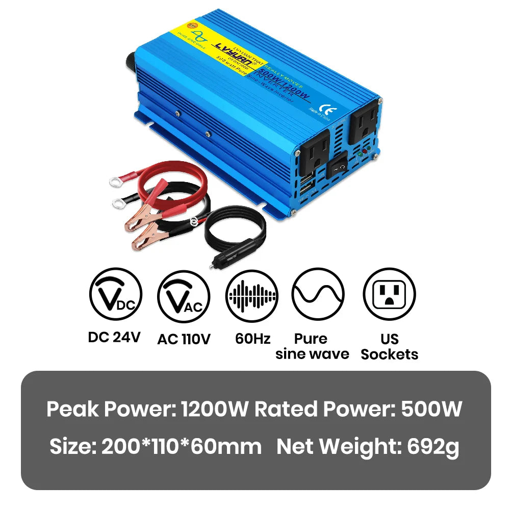 Foval 3000W 4000W 5000W 6000W Pure Sine Wave Inverter