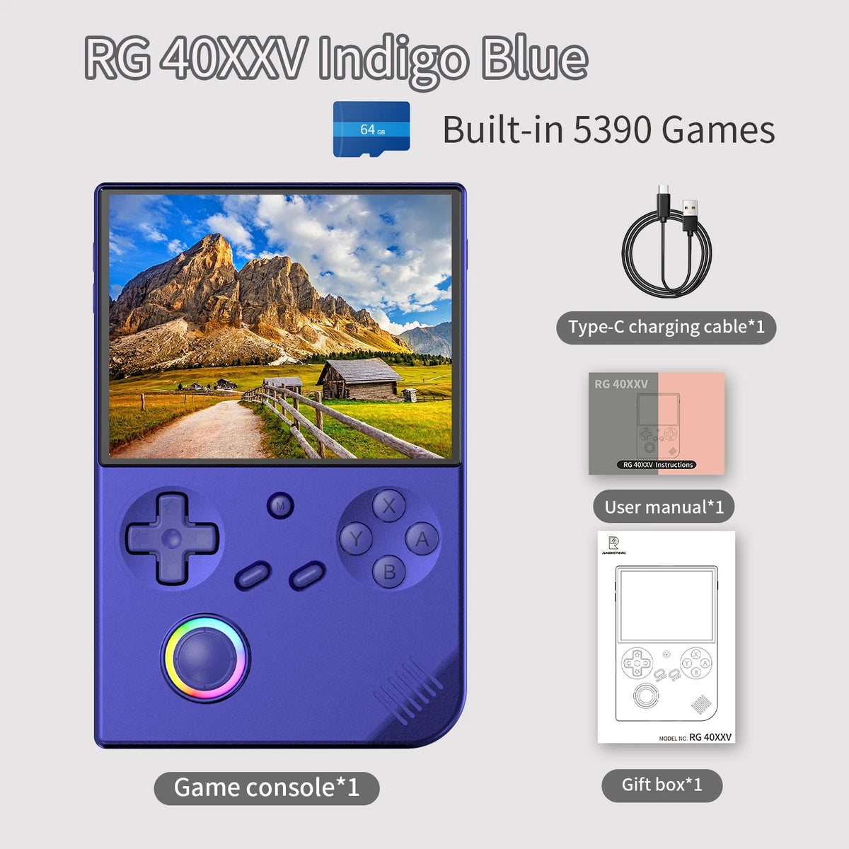 ANBERNIC RG40XXV & RG35XX Plus Retro Handheld Game Console