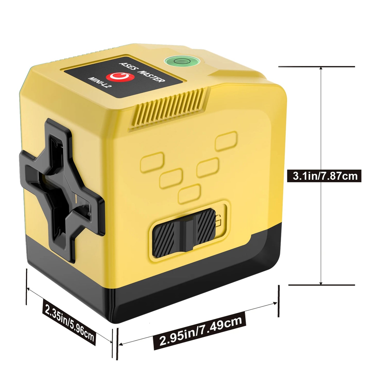 TEGATOK Mini Portable Laser Level 2-Line