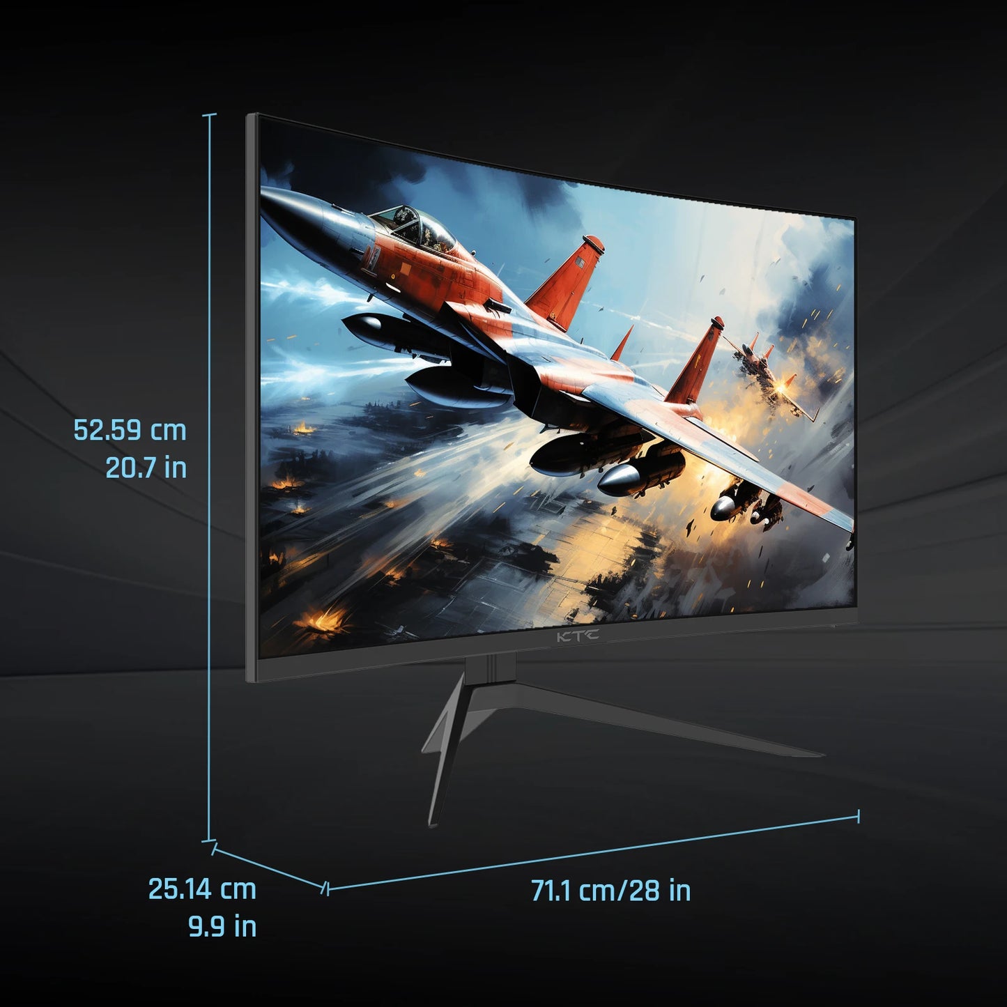 KTC 32 inch 240Hz Curved Gaming Monitor 1500R 1080P