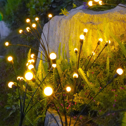 8-Head Solar Firefly Lights LED Solar Outdoor Decorative
