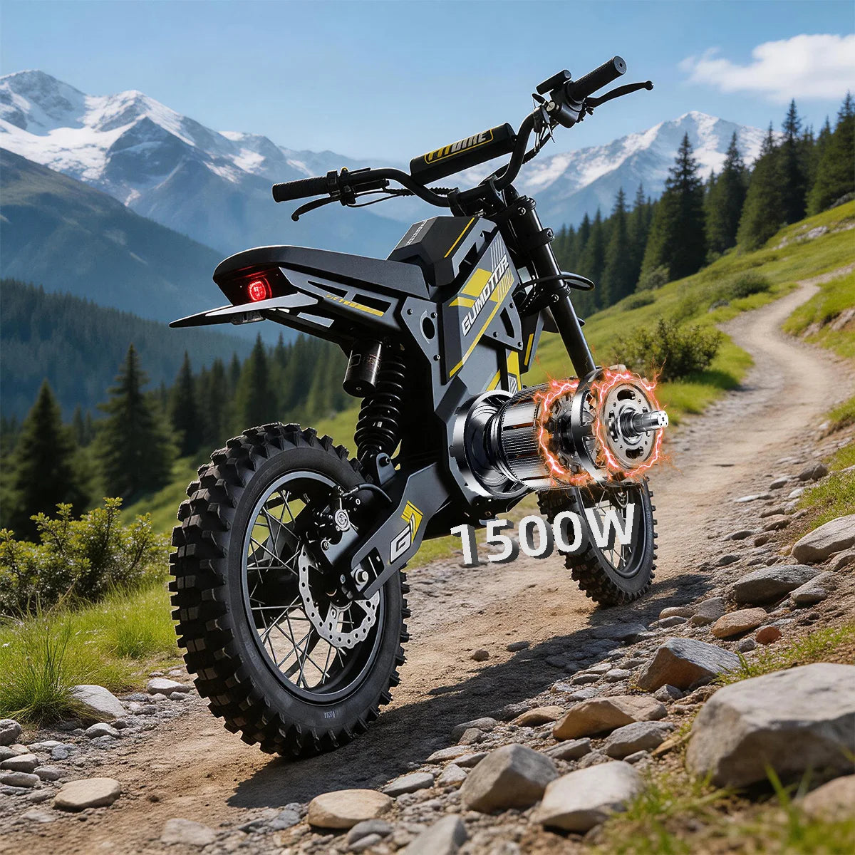 UPlee Electric Dirt Bike for Teens Adults