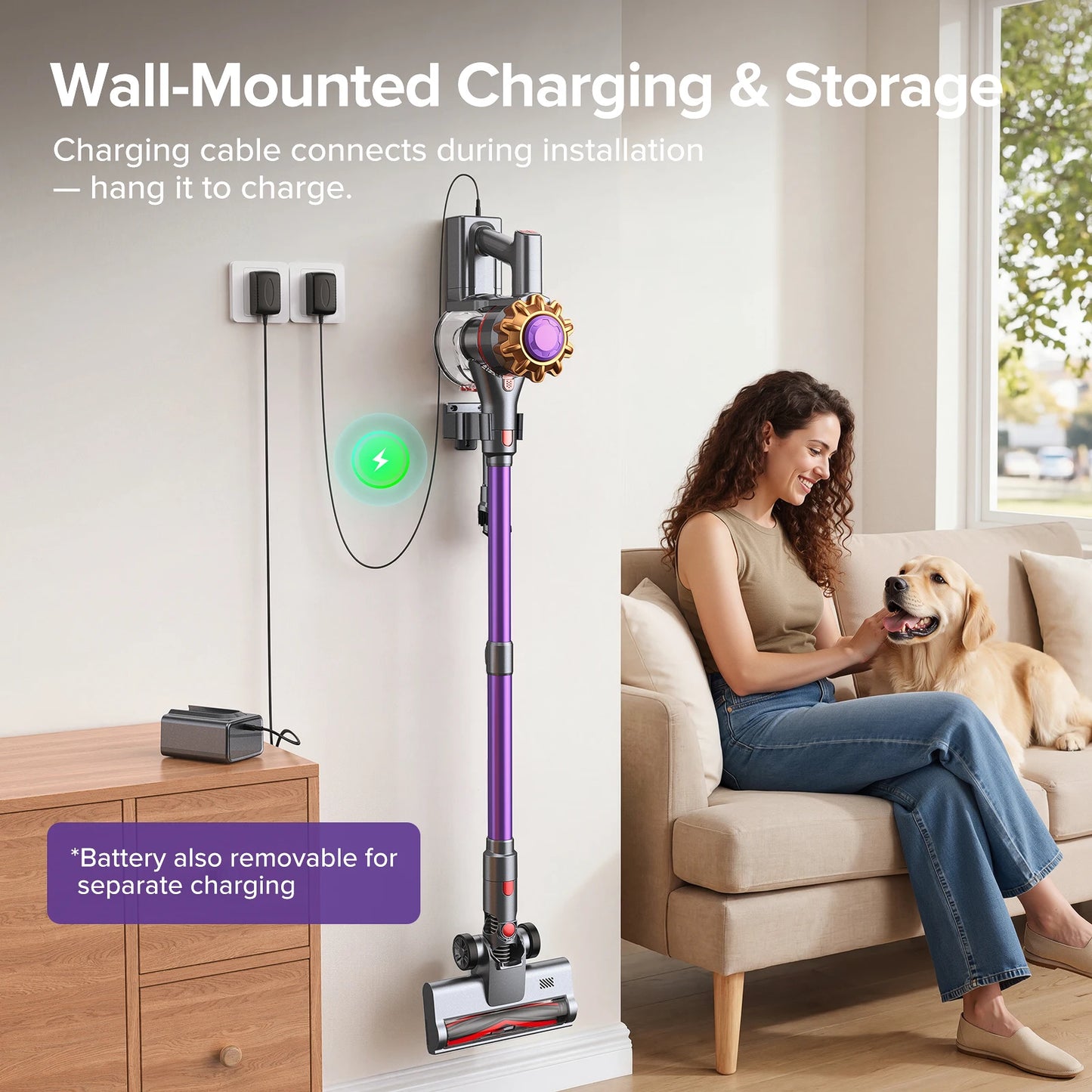 Lubluelu P7 Powerful Cordless Handheld Vacuum Cleaner