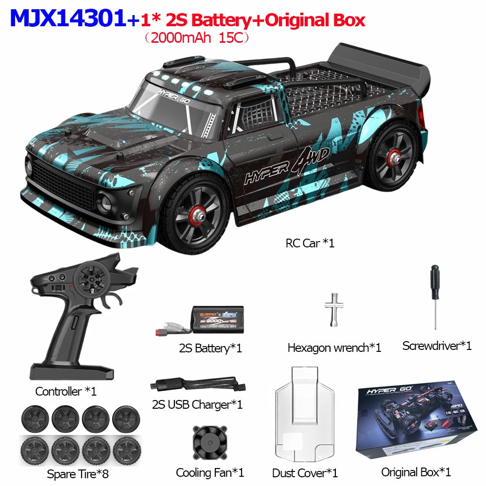 HYPER GO MJX 14301 14302 14303 1/14 RC Car 55km/h