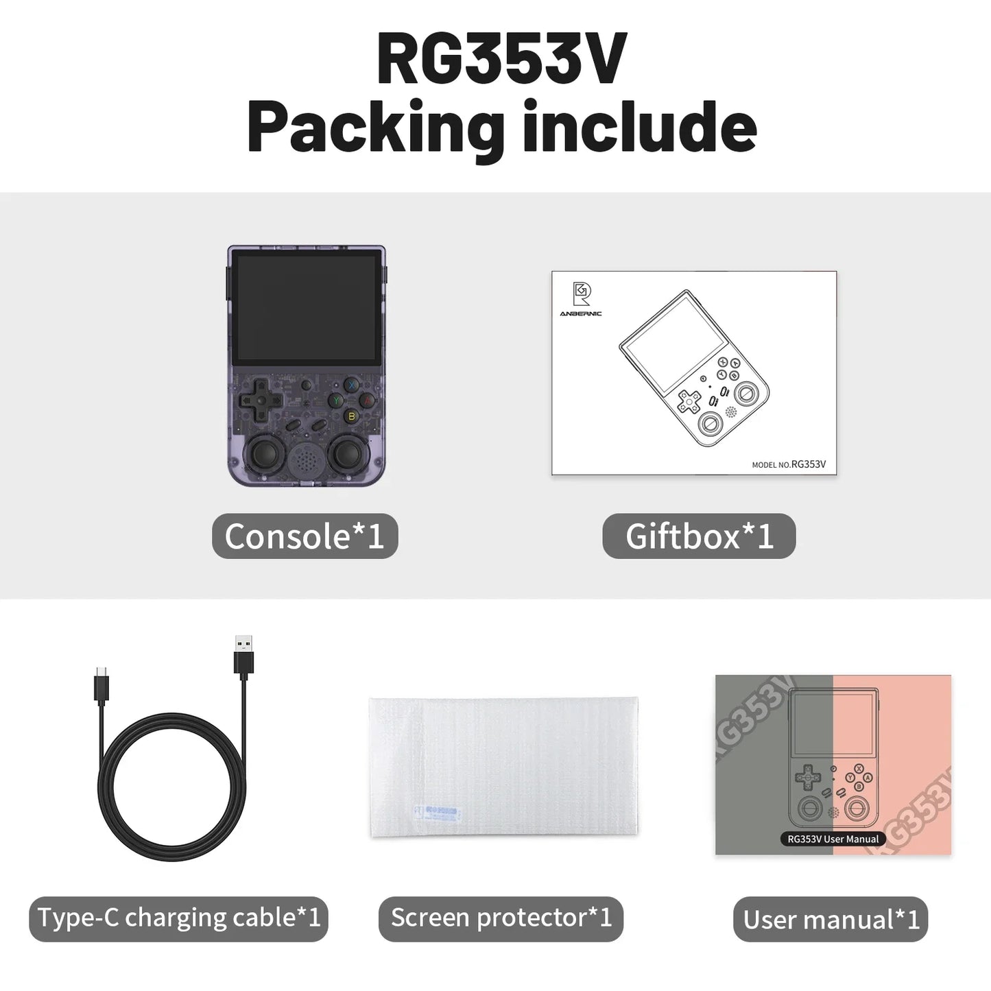 ANBERNIC RG353V RG353VS Handheld Game Console
