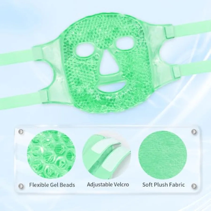 Cold Face Eye Masks Ice Face Mask Hot Cold Compress