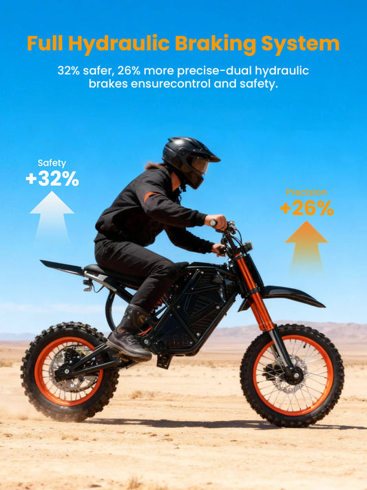 Qlife Vela E5 Electric Dirt Bike for Teens Adults