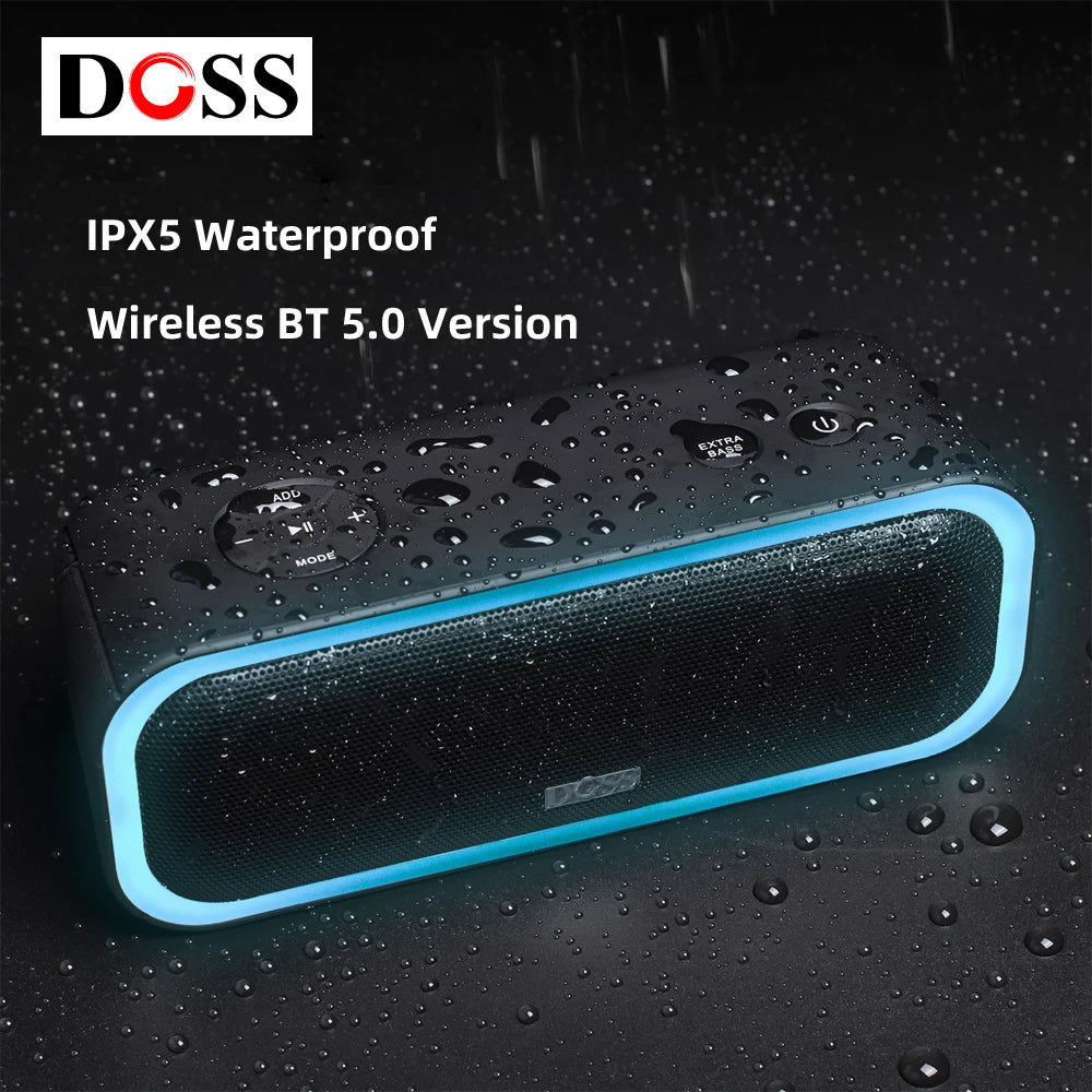 DOSS Wireless Speaker Bluetooth 5.0 SoundBox