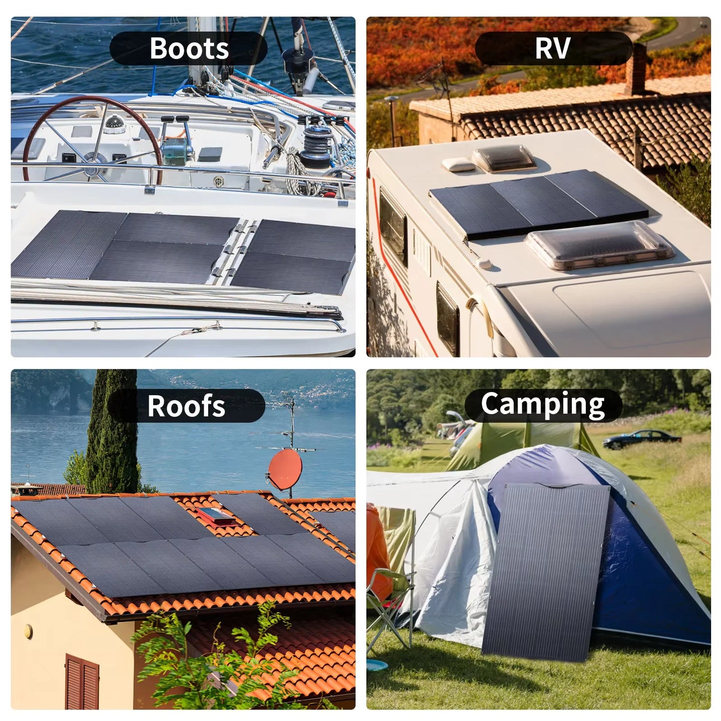 ALLPOWERS Balcony Power Plant SF200 200W / 100W SF100