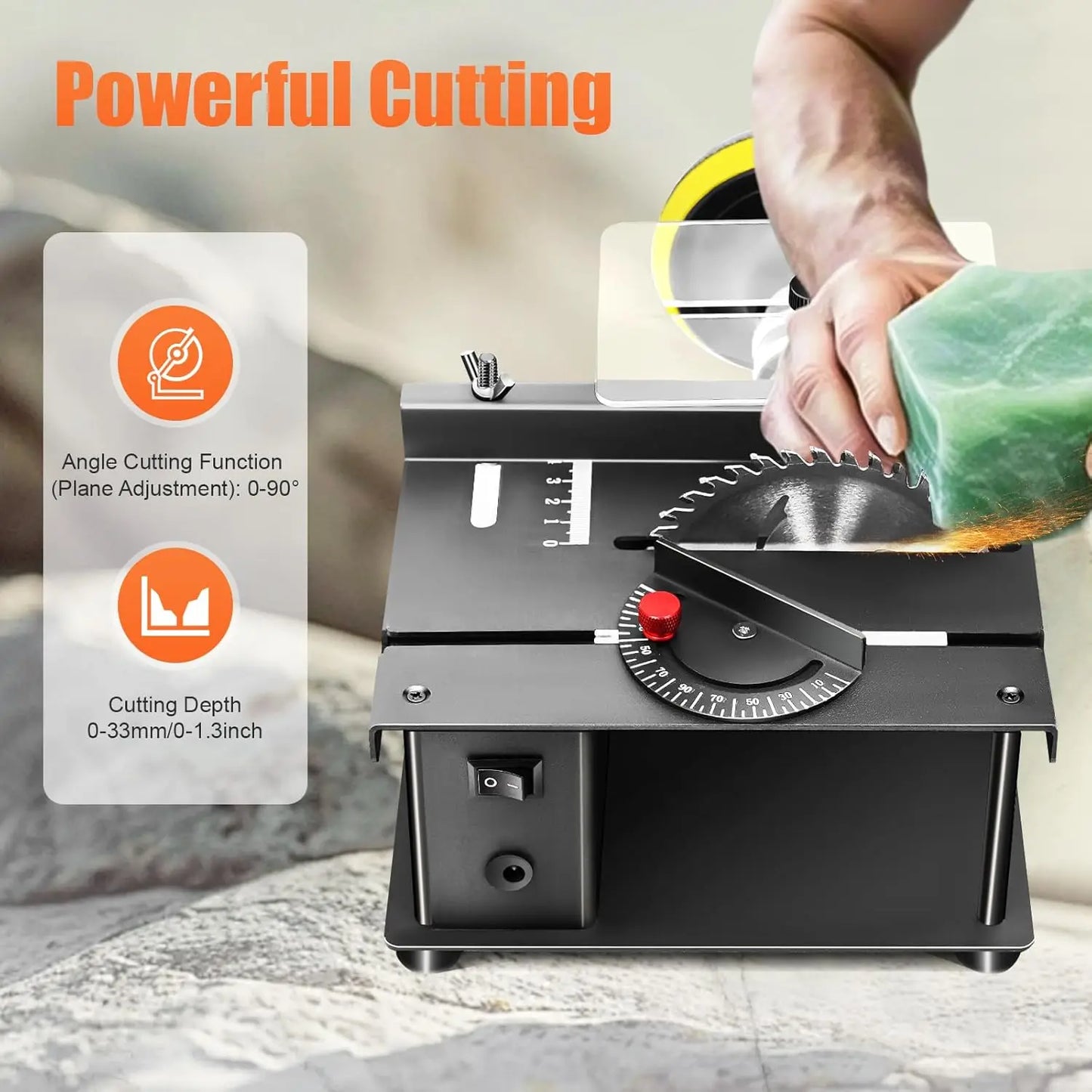 Mini Table Saw Multi-Function 200W 8500RPM