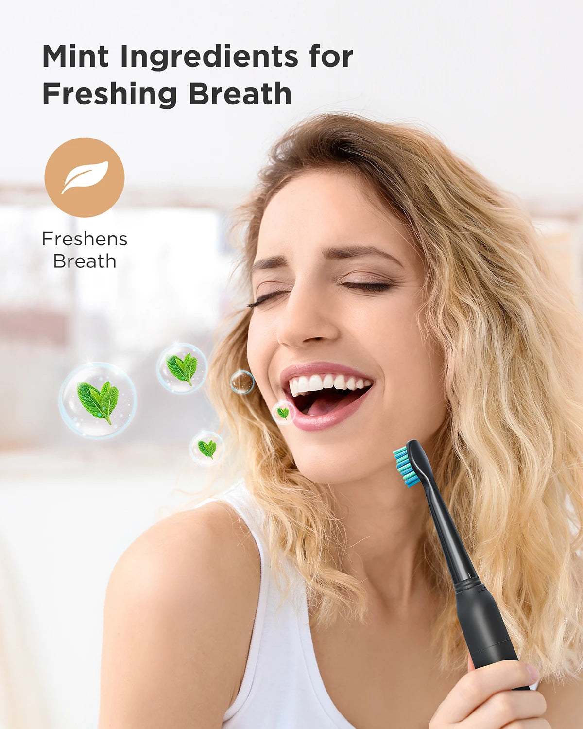 Fairywill Electric Sonic Toothbrush USB Chargeable