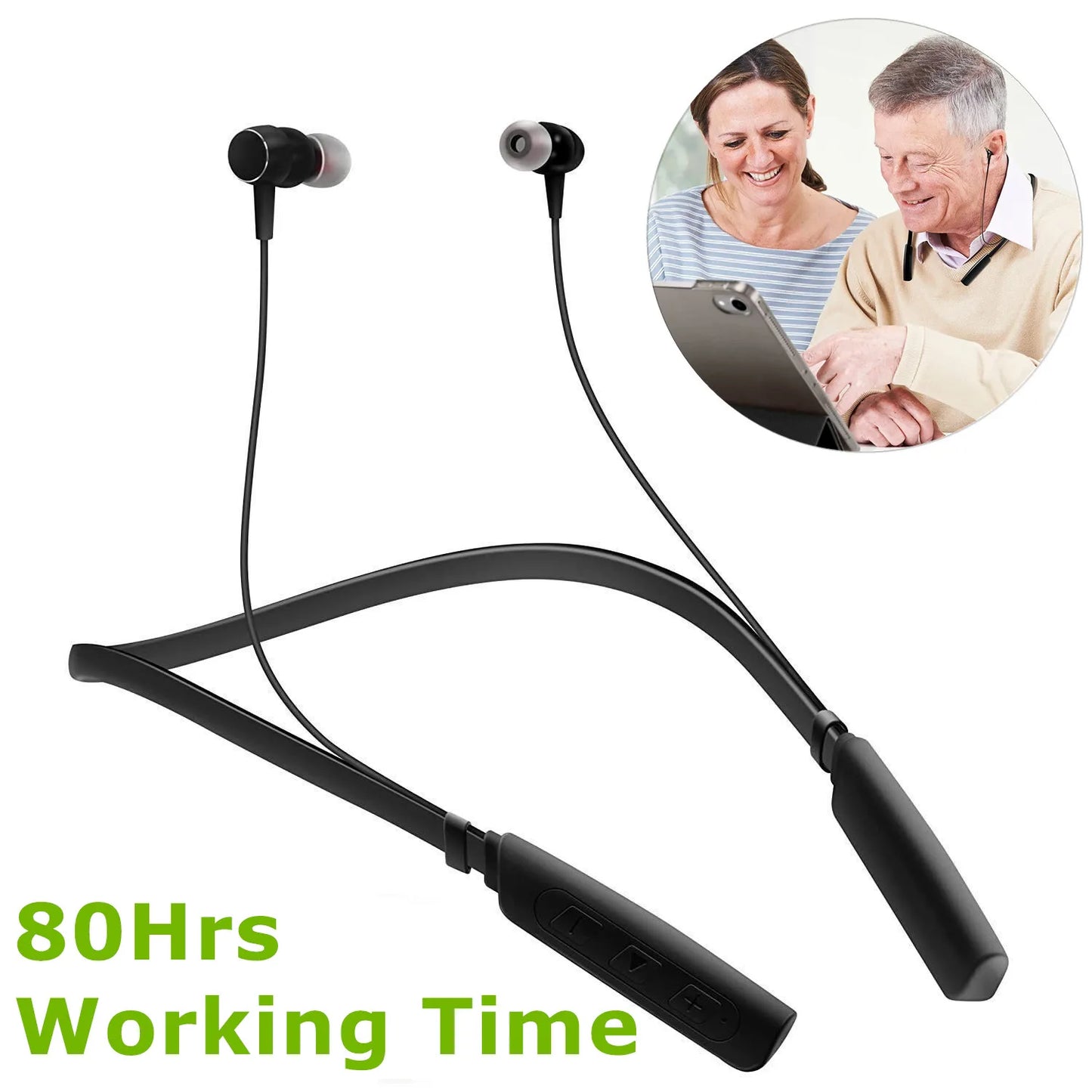 JINGHAO Hearing Amplifier Rechargeable