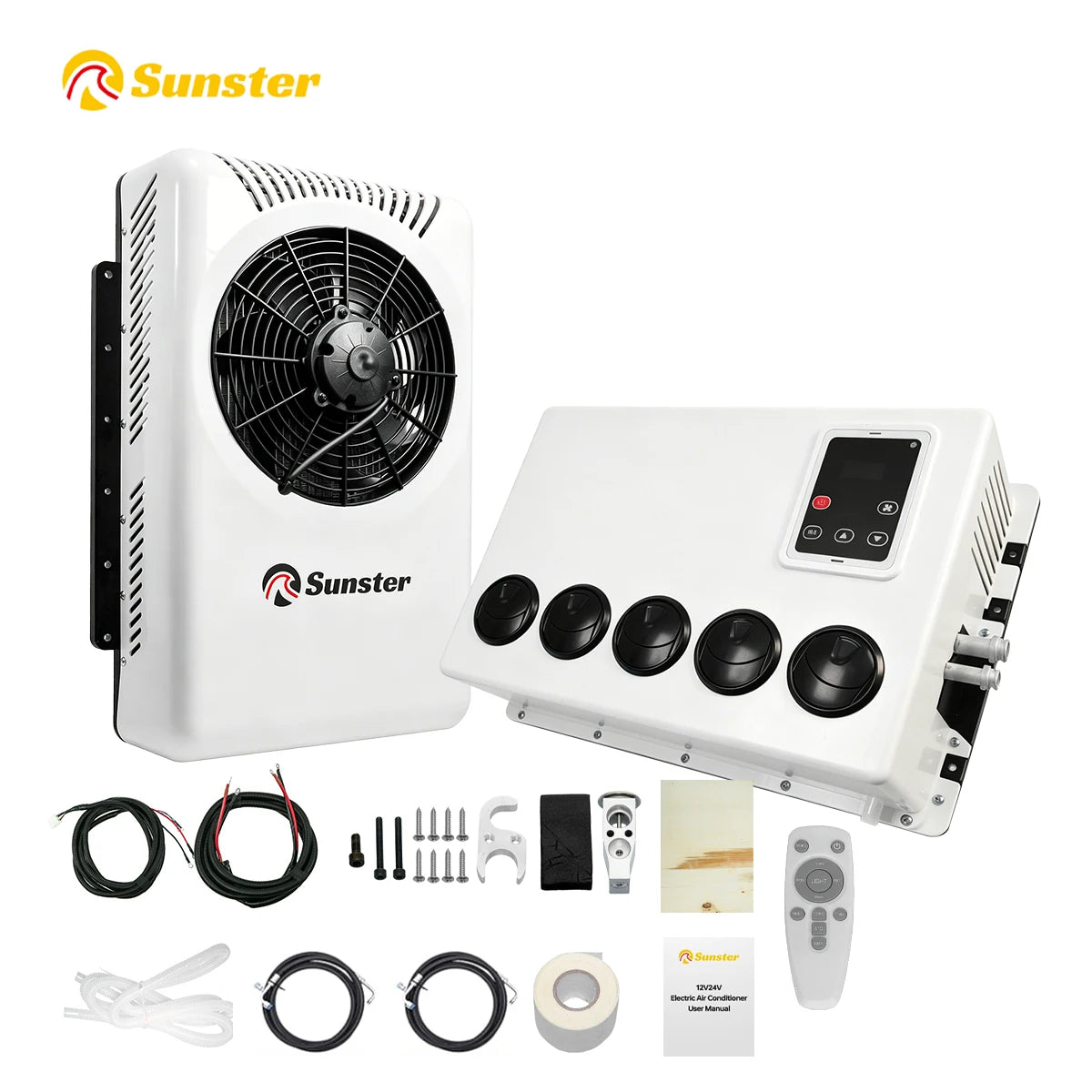 Sunster 12V 24V Electric Roof Air Conditioning RV Air Conditioning