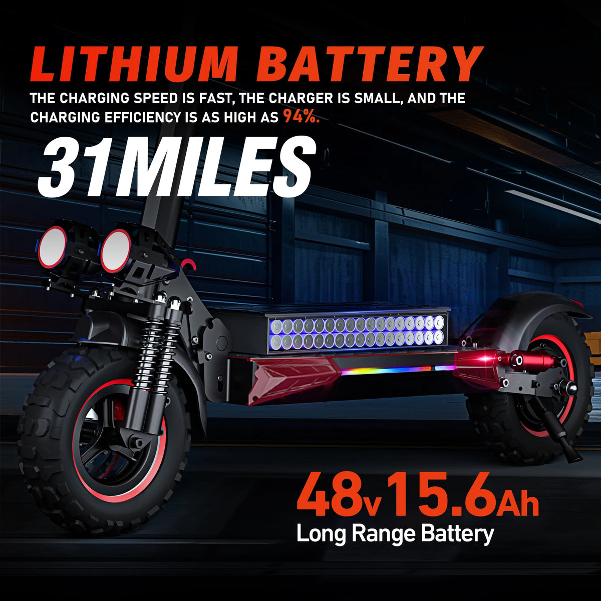 FREEBOY 1200W Electric Scooter for Adults