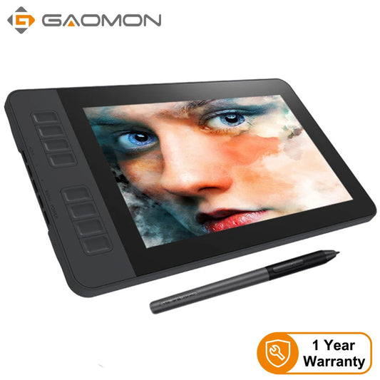 GAOMON PD1161 IPS HD Graphics Drawing Display Digital Tablet Monitor