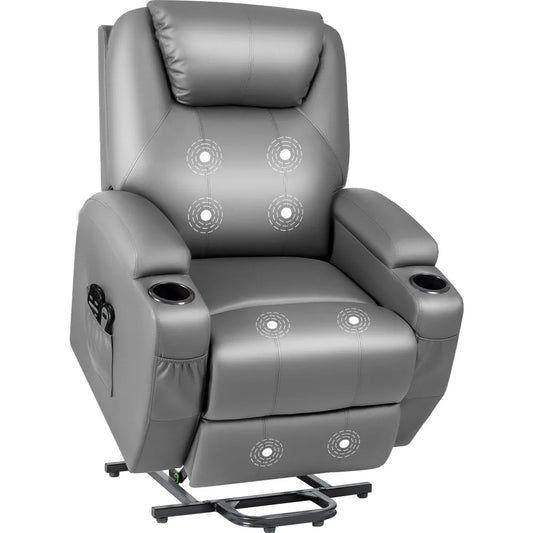 Power Lift Recliner Chair with Massage for Seniors