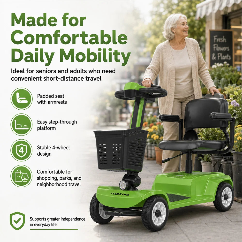 SEEDREAM Mobility Scooters for Seniors