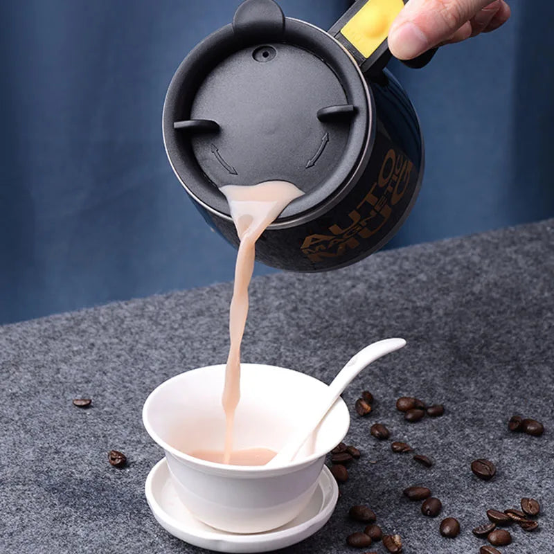 Electric Automatic Self Stirring Magnetic Mug Coffee Milk Mixing Cup