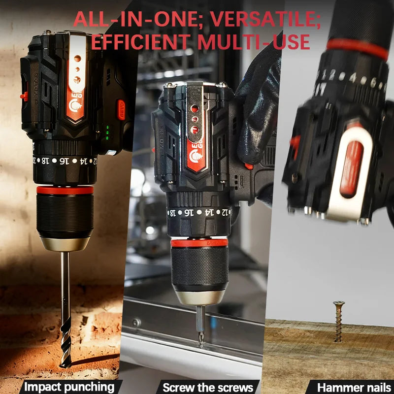 ELECTRIC GODDESS 10mm Brushless Electric Drill Tapping