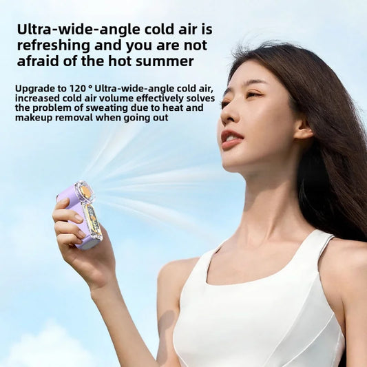 High Velocity Portable USB Charging Handheld Fan