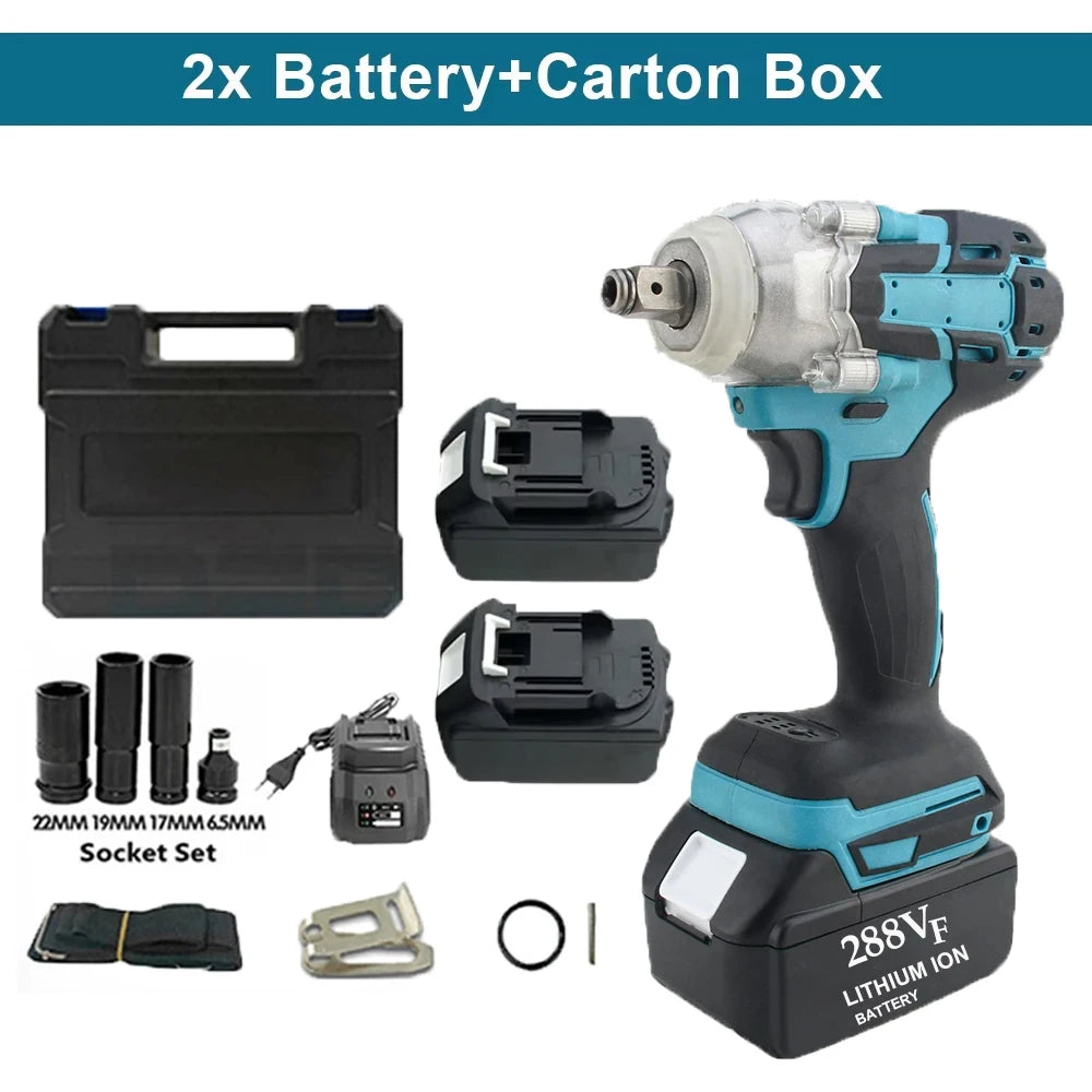 Magnitt 1/2"  520NM Brushless Cordless Electric Impact Wrench