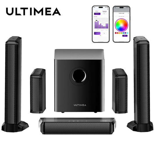 ULTIMEA 7.1 Surround Sound Bar with 2 Surround Speakers