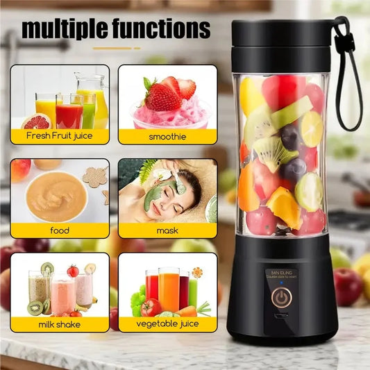 1 wireless portable electric juicer (400ml), juicing cup