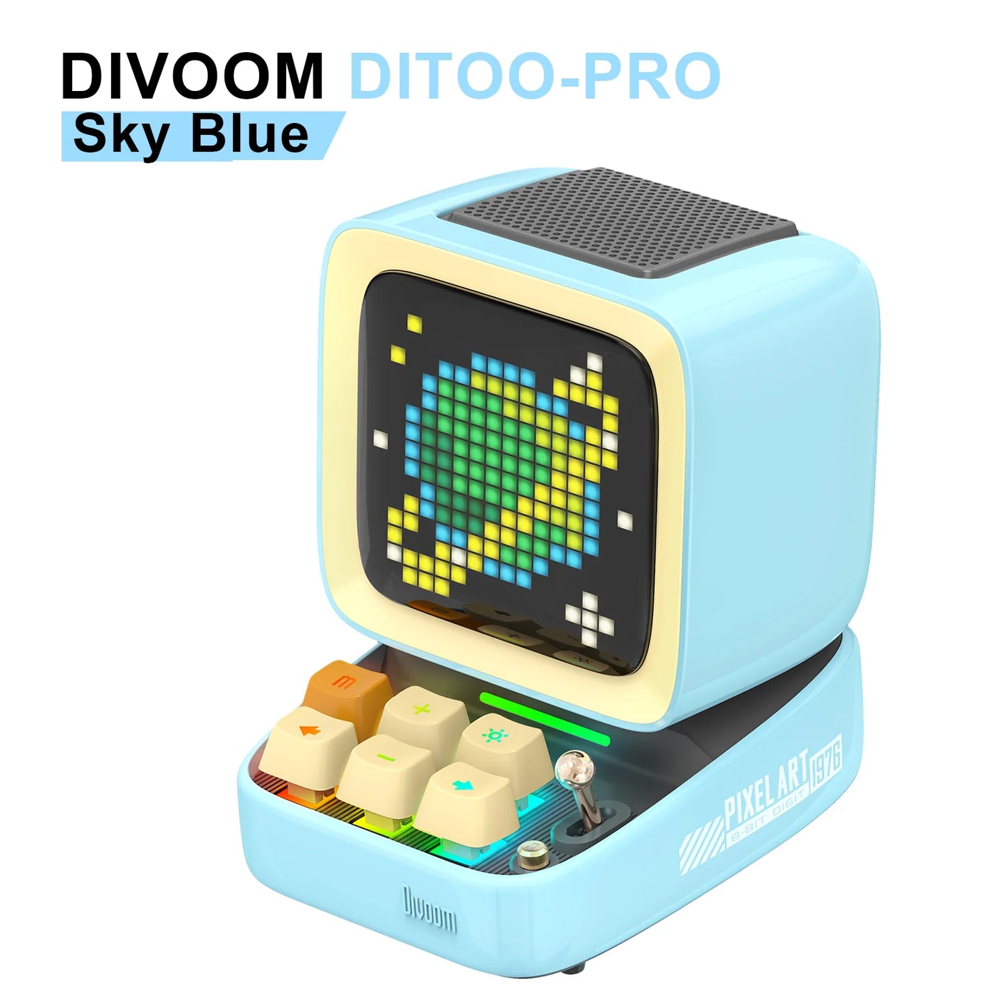 Divoom Ditoo-Pro Speaker Mini Retro Pixel Art Bluetooth Portable