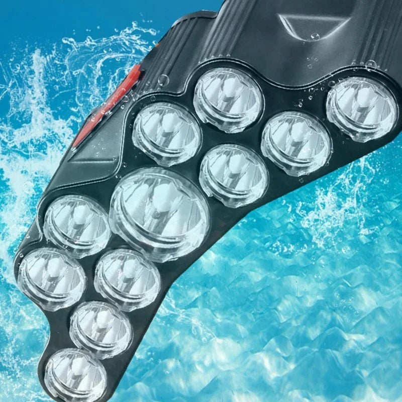 11 LED Headlamp Strong Light Head Lamp Type-C Rechargeable