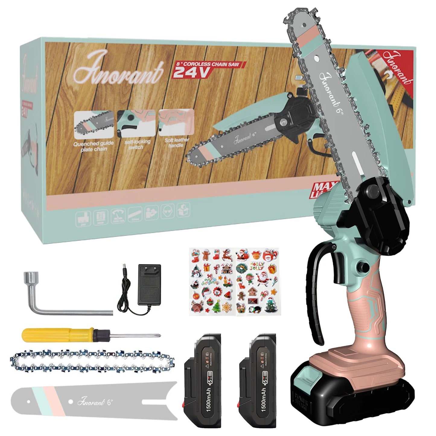 INORANT Mini Chainsaw Cordless Electric Chain Saws