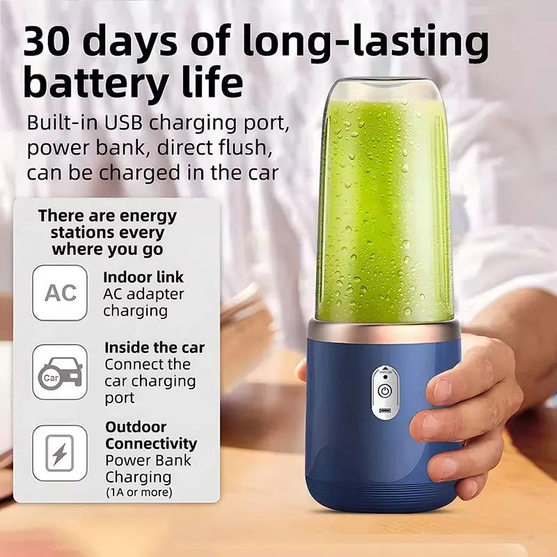 Portable USB Personal Mini Juicer