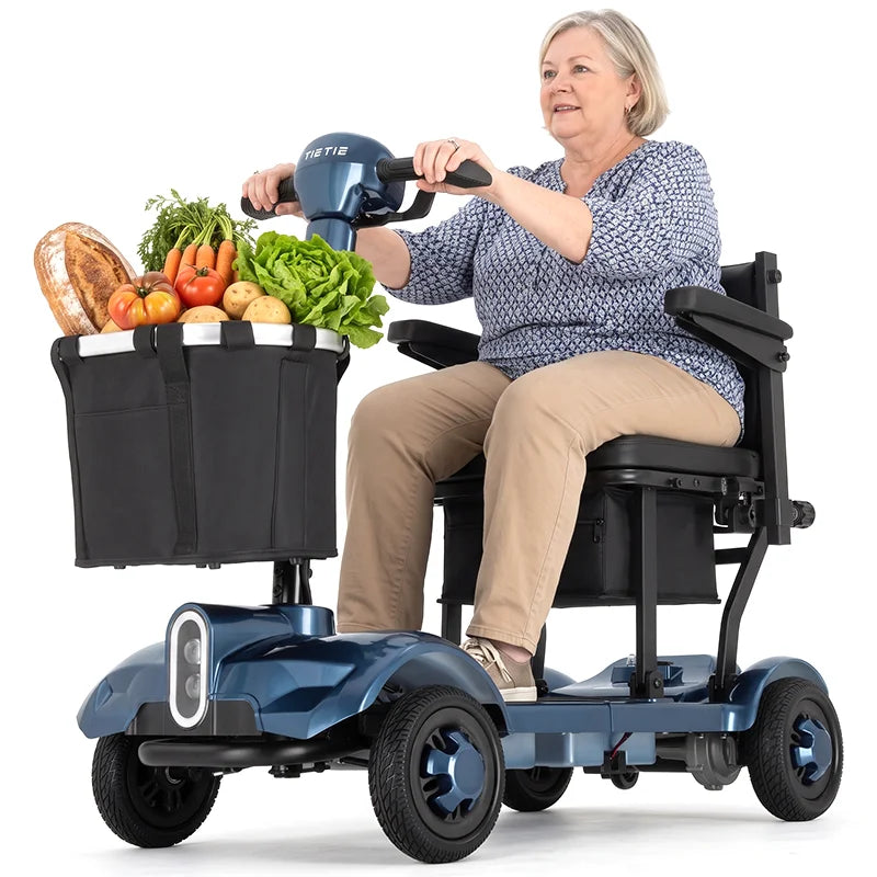 URLIFE X17 4 Wheel Folding Electric Senior Mobility Scooter