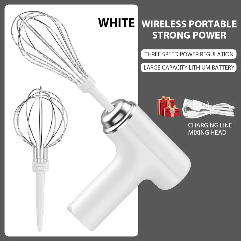 HAOYUNMA Electric Egg Beater Rechargeable